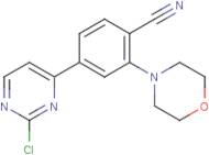 4-(2-Chloropyrimidin-4-yl)-2-morpholinobenzonitrile