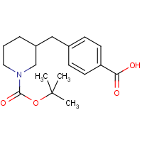 [3-(N-Boc-piperidinyl)methyl]-4-benzoic acid