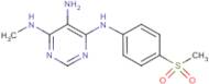 N4-Methyl-n6-(4-(methylsulfonyl)phenyl)pyrimidine-4,5,6-triamine