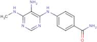 4-(5-Amino-6-(methylAmino)pyrimidin-4-ylAmino)benzamide