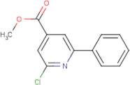 2-Chloro-6-phenyl-isonicotinic acid methyl ester