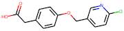 2-{4-[(6-Chloropyridin-3-yl)methoxy]phenyl}acetic acid