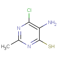 5-Amino-6-chloro-2-methylpyrimidine-4-thiol