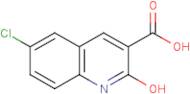 6-Chloro-2-hydroxy-quinoline-3-carboxylic acid