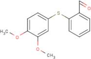 2-(3,4-Dimethoxyphenylthio)benzaldehyde