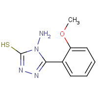 4-Amino-5-(2-methoxy-phenyl)-4H-[1,2,4]triazole-3-thiol