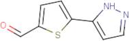 5-(1h-Pyrazol-5-yl)thiophene-2-carbaldehyde