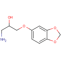 1-Amino-3-(1,3-benzodioxol-5-yloxy)propan-2-ol