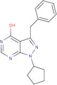 3-Benzyl-1-cyclopentyl-1H-pyrazolo[3,4-d]pyrimidin-4-ol