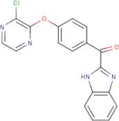 (4-(3-Chloropyrazin-2-yloxy)phenyl)(1h-benzo[d]imidazol-2-yl)methanone