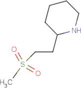 2-(2-(Methylsulfonyl)ethyl)piperidine