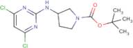 tert-Butyl 3-(4,6-dichloropyrimidin-2-ylamino)pyrrolidine-1-carboxylate