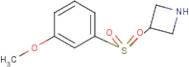 3-(3-Methoxyphenylsulfonyl)azetidine