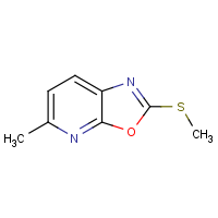 5-Methyl-2-(Methylthio)oxazolo[5,4-b]pyridine