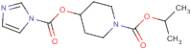 Isopropyl 4-(1h-imidazole-1-carboxyloyloxy)piperidine-1-carboxylate