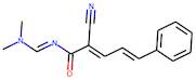 (2E,4E)-2-Cyano-N-[(1E)-(dimethylamino)methylidene]-5-phenylpenta-2,4-dienamide