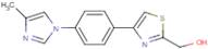 (4-(4-(4-Methyl-1H-imidazol-1-yl)phenyl)thiazol-2-yl)methanol