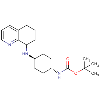 tert-Butyl (1r,4r)-4-(5,6,7,8-tetrahydroquinolin-8-ylamino)cyclohexylcarbamate