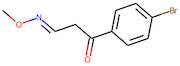 (3E)-1-(4-Bromophenyl)-3-(methoxyimino)propan-1-one