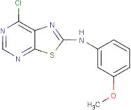 7-Chloro-n-(3-methoxyphenyl)thiazolo[5,4-d]pyrimidin-2-amine