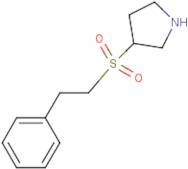 3-(Phenethylsulfonyl)pyrrolidine