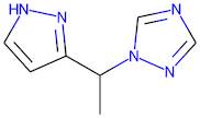 1-[1-(1H-Pyrazol-3-yl)ethyl]-1H-1,2,4-triazole