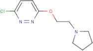 3-(2-(Pyrrolidin-1-yl)ethoxy)-6-chloropyridazine