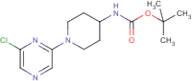 tert-Butyl 1-(6-chloropyrazin-2-yl)piperidin-4-ylcarbamate