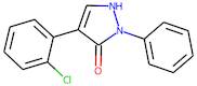 4-(2-Chlorophenyl)-2-phenyl-2,3-dihydro-1H-pyrazol-3-one