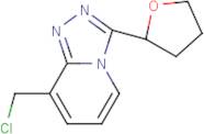 8-(Chloromethyl)-3-(tetrahydrofuran-2-yl)-[1,2,4]triazolo[4,3-a]pyridine