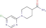 1-(6-Chloropyrimidin-4-yl)piperidine-4-carboxamide