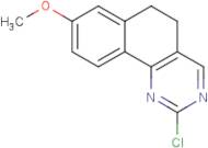 2-Chloro-5,6-dihydro-8-methoxybenzo[h]quinazoline