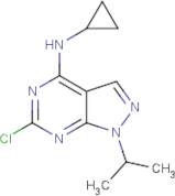 6-Chloro-n-cyclopropyl-1-isopropyl-1H-pyrazolo[3,4-d]pyrimidin-4-amine