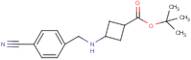 tert-Butyl 3-(4-cyanobenzylamino)cyclobutanecarboxylate