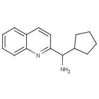 Cyclopentyl(quinolin-2-yl)methanamine