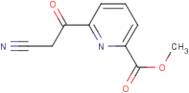 3-Oxo-3-(6'-methoxylcarbonylpyridin-2-yl)propanenitrile