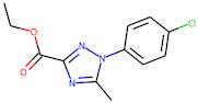 Ethyl 1-(4-chlorophenyl)-5-methyl-1H-1,2,4-triazole-3-carboxylate