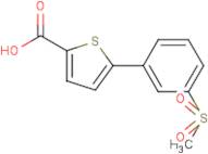 5-(3-(Methylsulfonyl)phenyl)thiophene-2-carboxylic acid