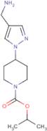 Isopropyl 4-(4-(aminomethyl)-1H-pyrazol-1-yl)piperidine-1-carboxylate