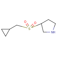 3-(Cyclopropylmethylsulfonyl)pyrrolidine