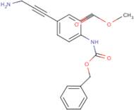 Benzyl 2-(methoxycarbonyl)-4-(3-aminoprop-1-ynyl)phenylcarbamate