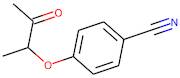 4-[(3-Oxobutan-2-yl)oxy]benzonitrile