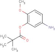 5-Amino-2-methoxyphenyl pivalate