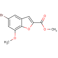 Methyl 5-bromo-7-methoxybenzofuran-2-carboxylate