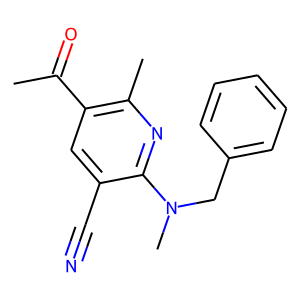 5-Acetyl-2-[benzyl(methyl)amino]-6-methylpyridine-3-carbonitrile