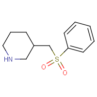 3-((Phenylsulfonyl)methyl)piperidine