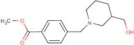 Methyl 4-((3-(hydroxyMethyl)piperidin-1-yl)Methyl)benzoate