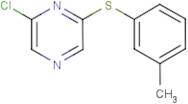 2-(m-Tolylthio)-6-chloropyrazine