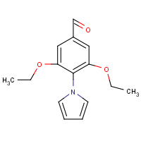 3,5-Diethoxy-4-(1h-pyrrol-1-yl)benzaldehyde