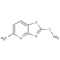 5-Methyl-2-(Methylthio)oxazolo[4,5-b]pyridine